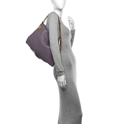 Gucci Lambskin Medium 1970 Shoulder Bag Light Purple 2 of 13