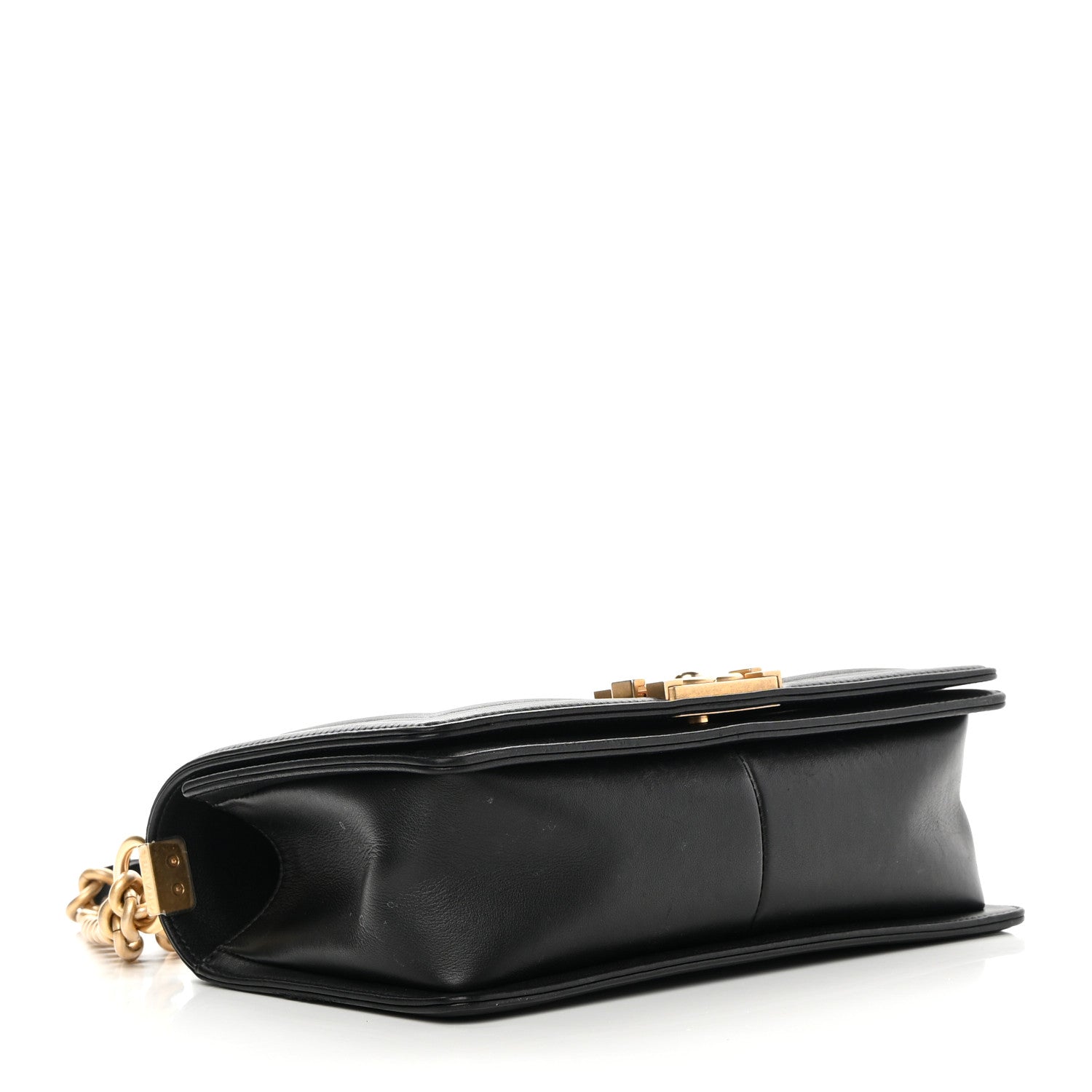 Chanel Lambskin Quilted Medium Boy Flap Black 4 of 19