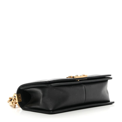 Chanel Lambskin Quilted Medium Boy Flap Black 4 of 19