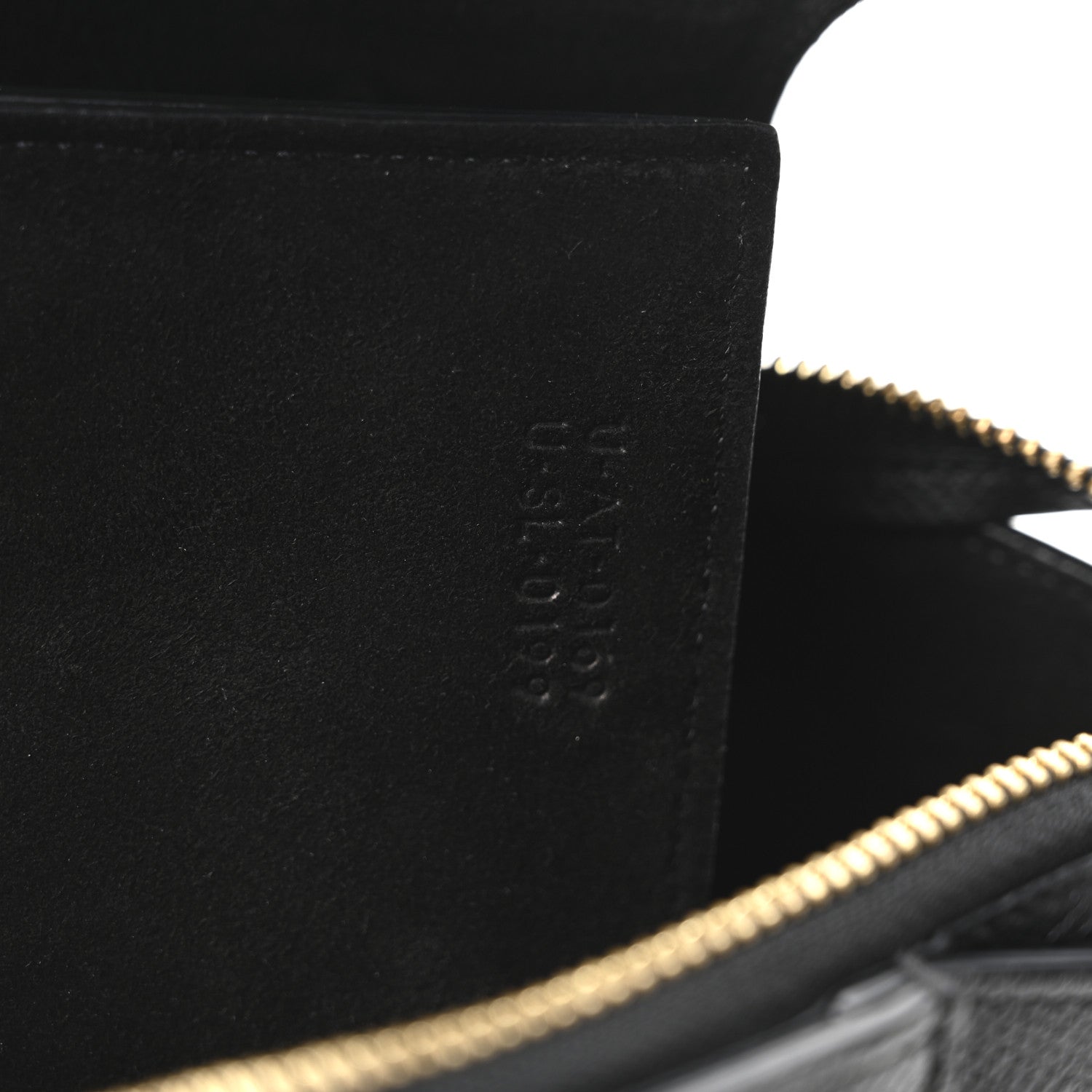 Celine Grained Calfskin Micro Belt Bag Black 7 of 10