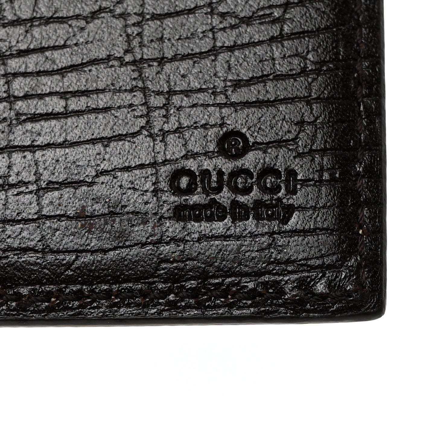GG Supreme Monogram Passport Case Beige Taupe