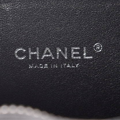 Chanel Caviar Quilted Small CC Filigree Vanity Case Dark Grey 6 of 7