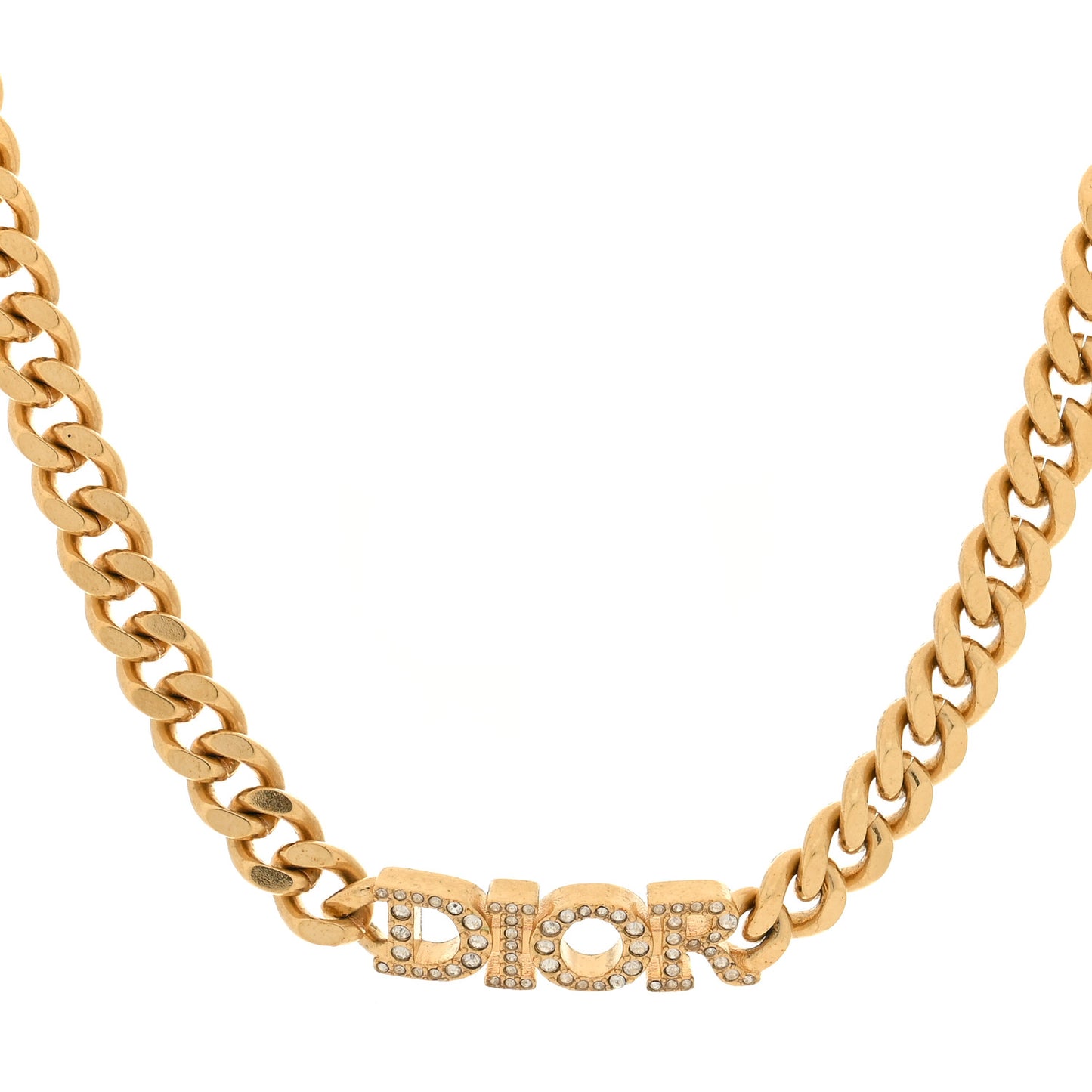 Metal Crystal Dio(r)evolution Choker Gold