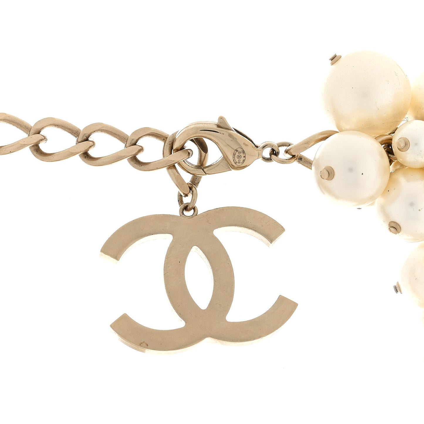 Pearl Choker Necklace Gold