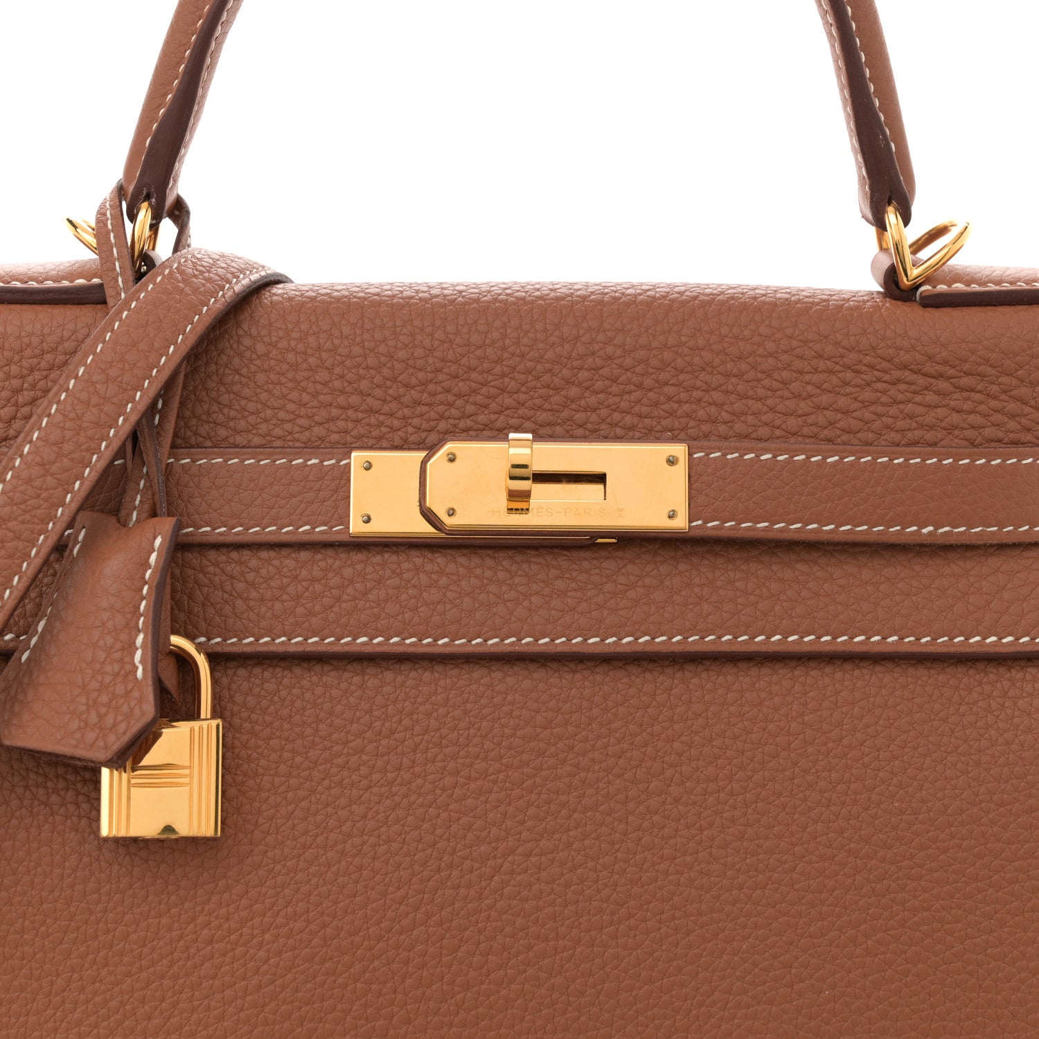 Hermes Togo Kelly Retourne 28 Gold 9 of 14