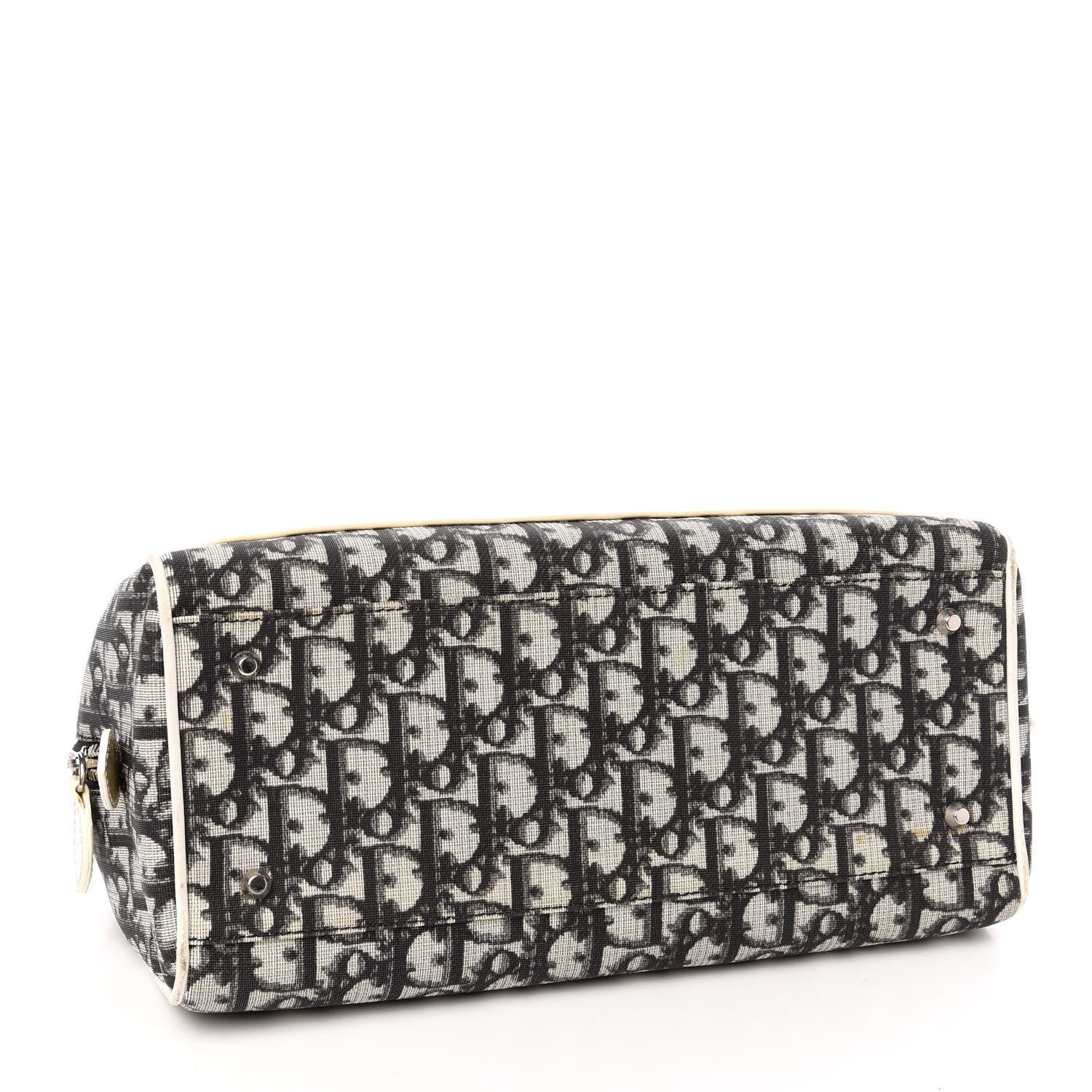 Christian Dior Monogram Boston Black 4 of 11