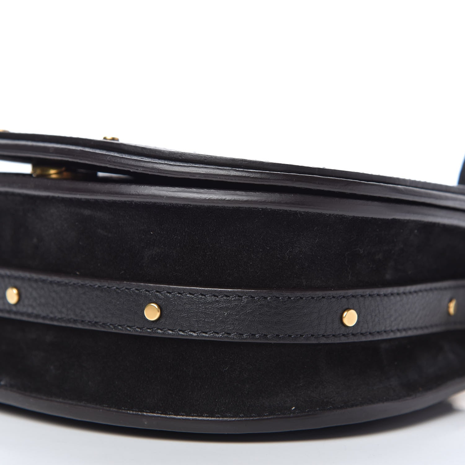 Chloe Calfskin Small Nile Bracelet Bag Black 7 of 9