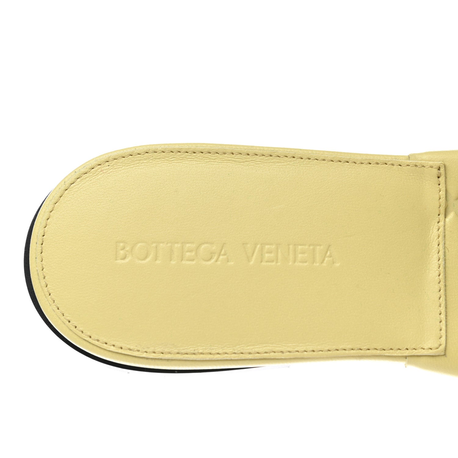 Bottega Veneta Nappa Quilted Rubber Lido Flat Sandals 39.5 Moon Beam 7 of 9