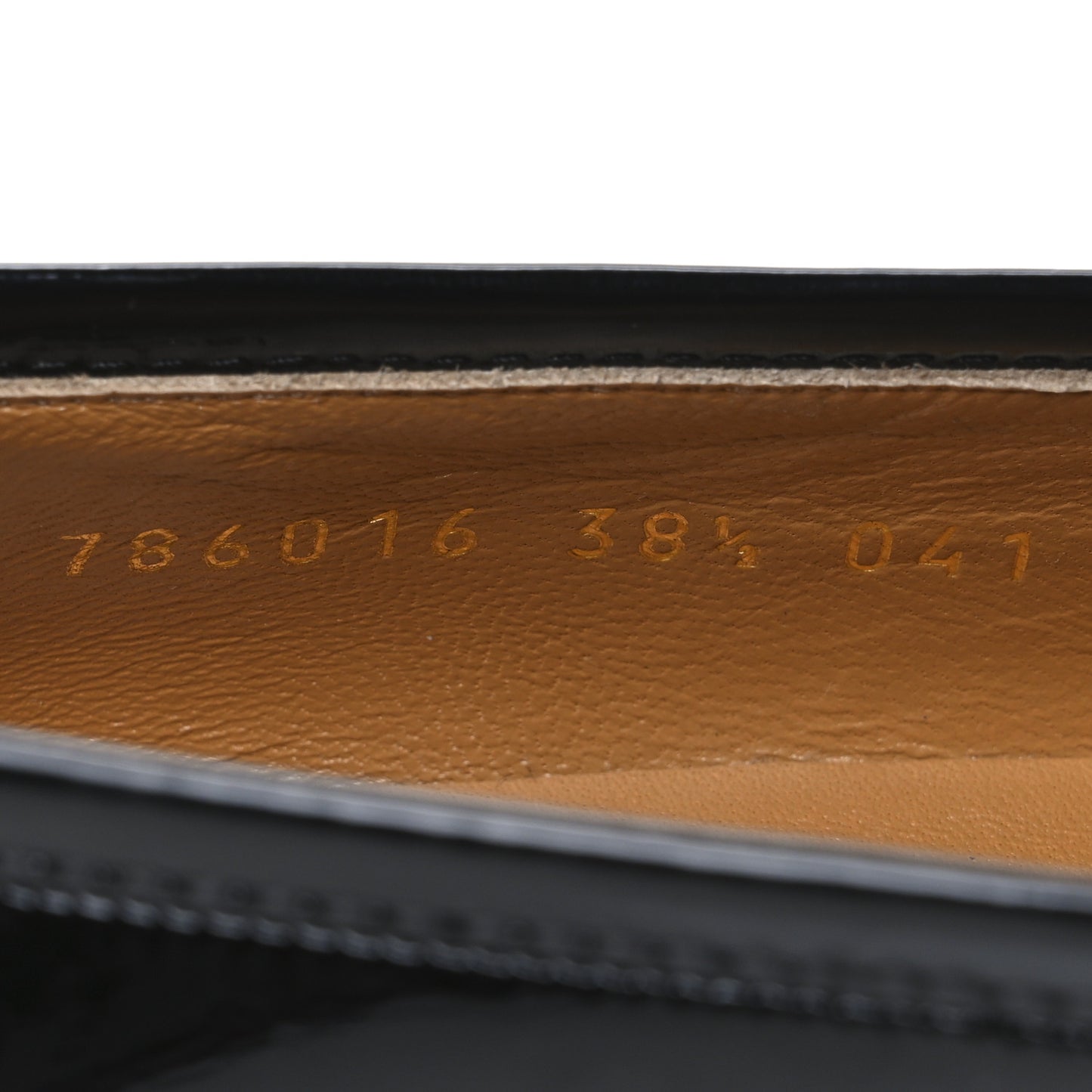 Patent Womens Jordaan Loafers 38.5 Black