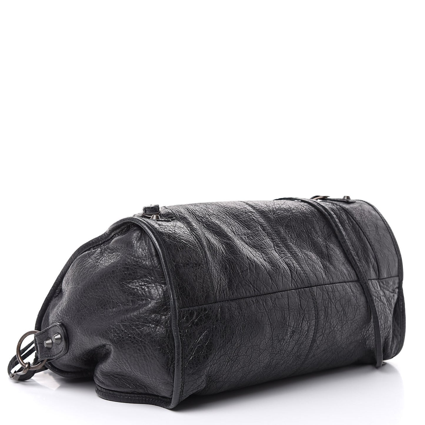 Agneau Classic Hardware Maxi Twiggy Black