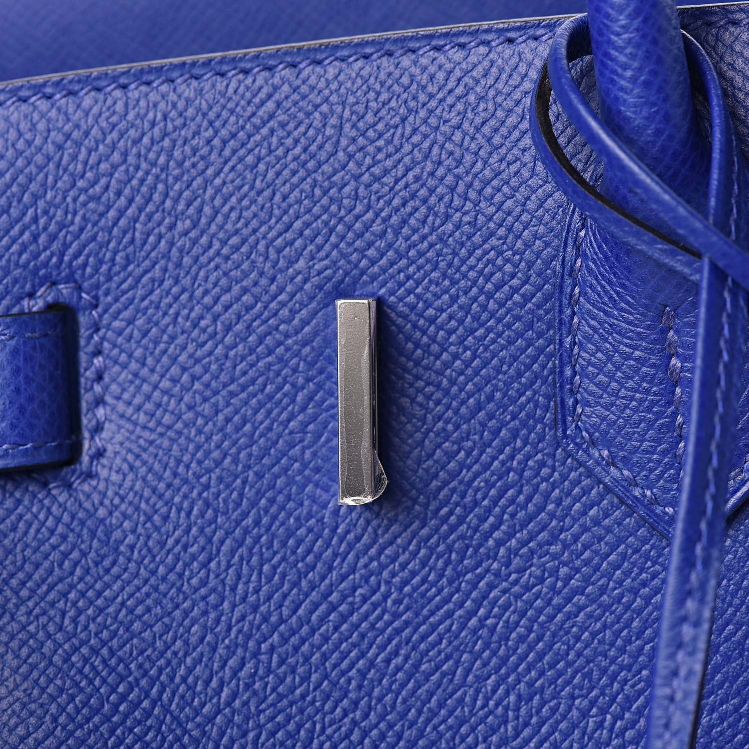 Hermes Epsom Birkin 30 Bleu Electrique 20 of 33