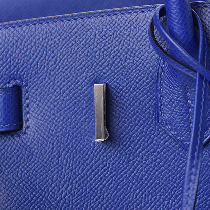 Hermes Epsom Birkin 30 Bleu Electrique 20 of 33