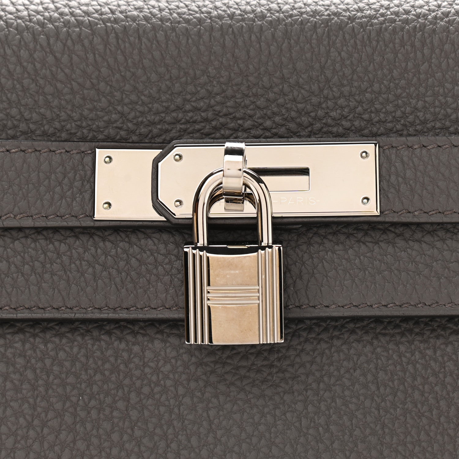 Hermes Togo Kelly Retourne 28 Etain 8 of 10