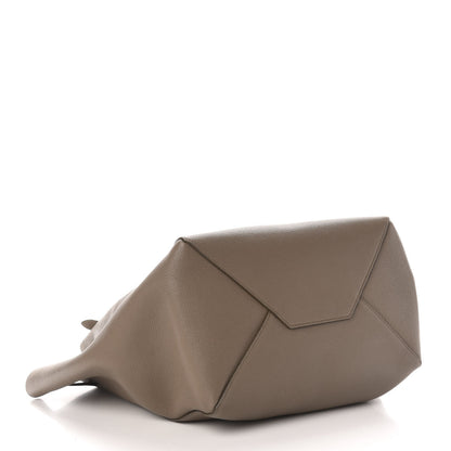 Celine Soft Grained Calfskin Small Belt Cabas Phantom Taupe 4 of 11