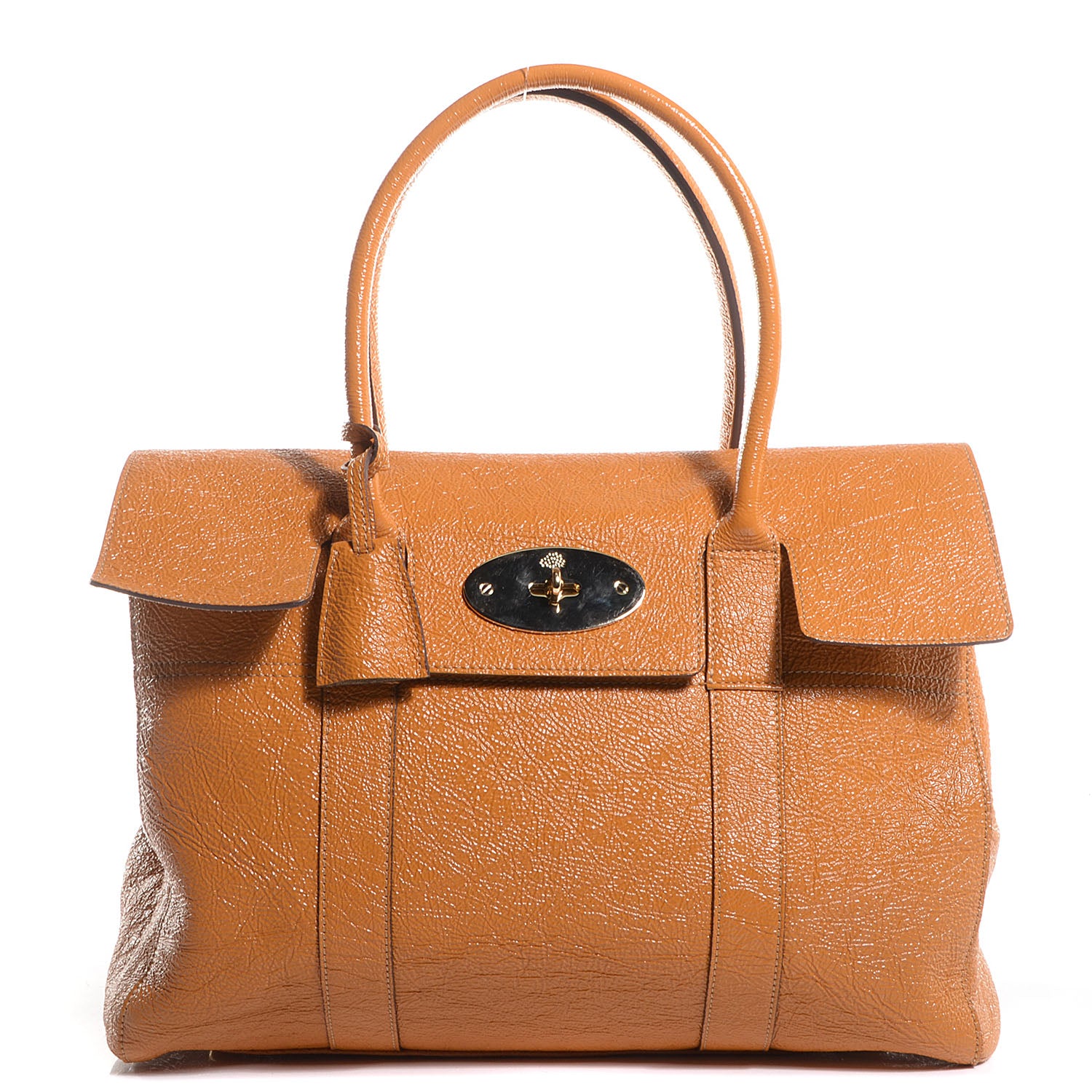 Mulberry Grainy Patent Bayswater Sycamore 1 of 11