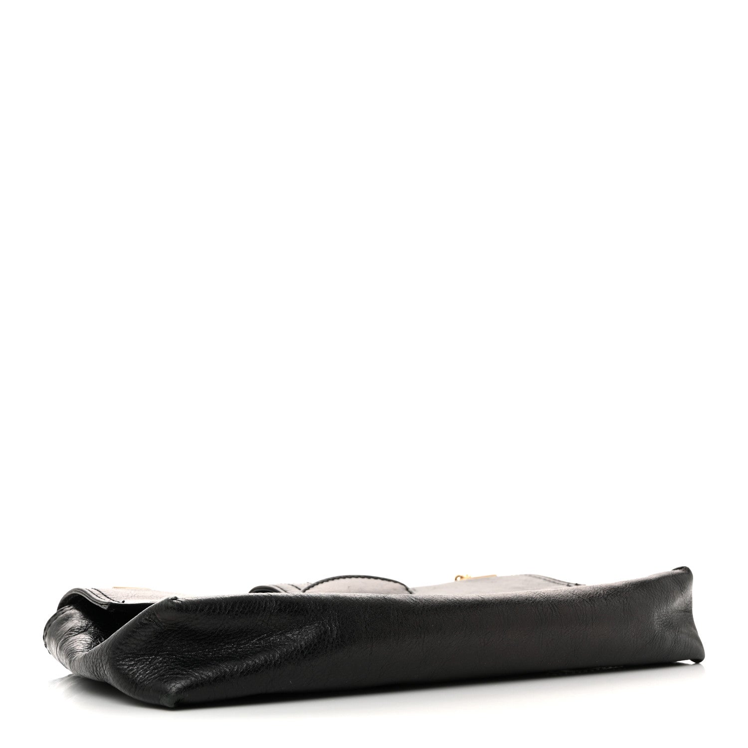 Fendi Vitello Acqua Maxi Baguette Bag Black 4 of 16