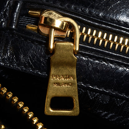 Prada Vitello Shine Tote Nero Black 9 of 12