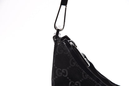 Gucci Suede Guccissima Small Hobo Black 9 of 12