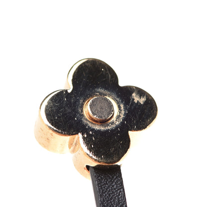 Louis Vuitton Metal Lambskin Enamel Very Bag Charm Key Holder Black 5 of 5