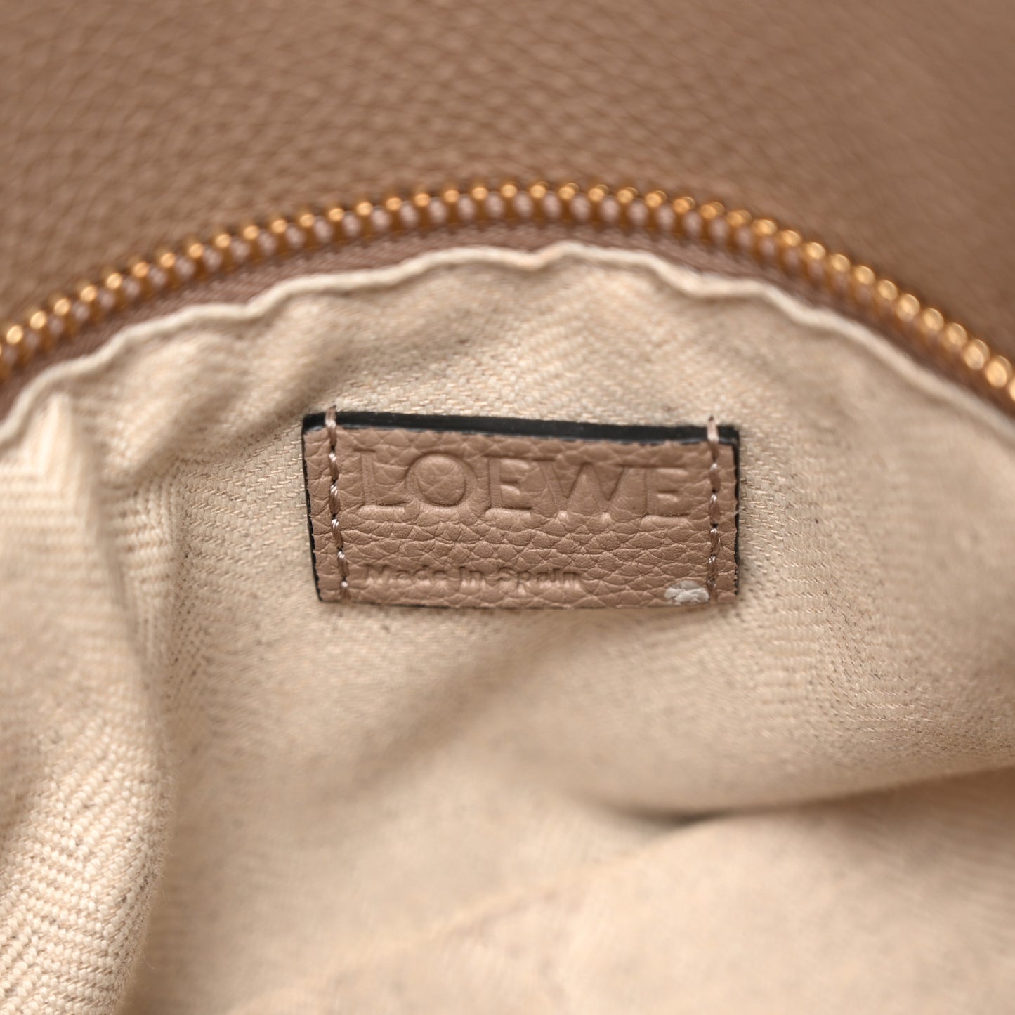 Calfskin Medium Puzzle Bag Sand