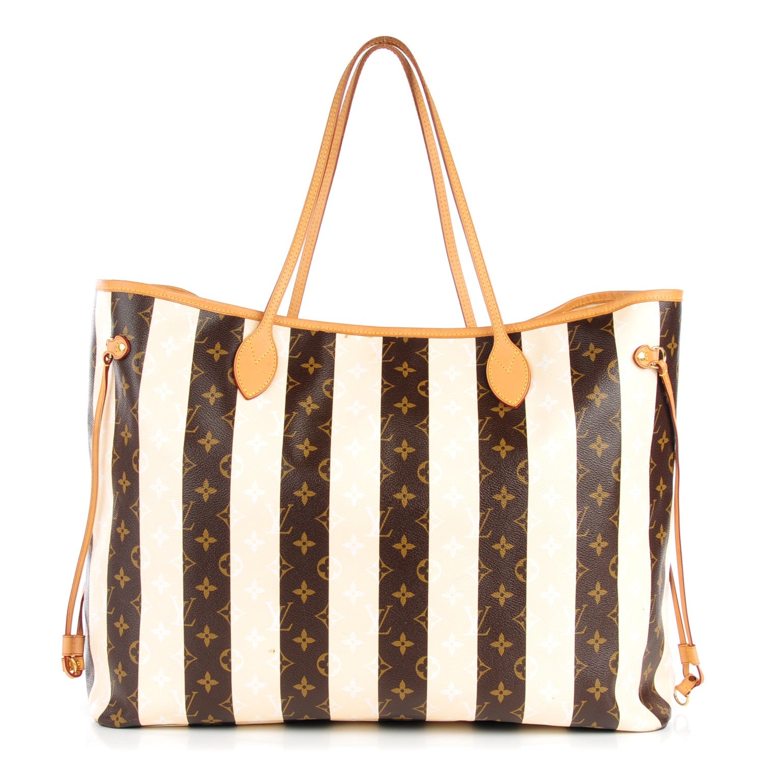 Louis Vuitton Monogram Rayures Neverfull XL 1 of 14