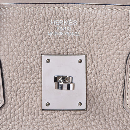 Hermes Togo Birkin 35 Gris Tourterelle 7 of 42