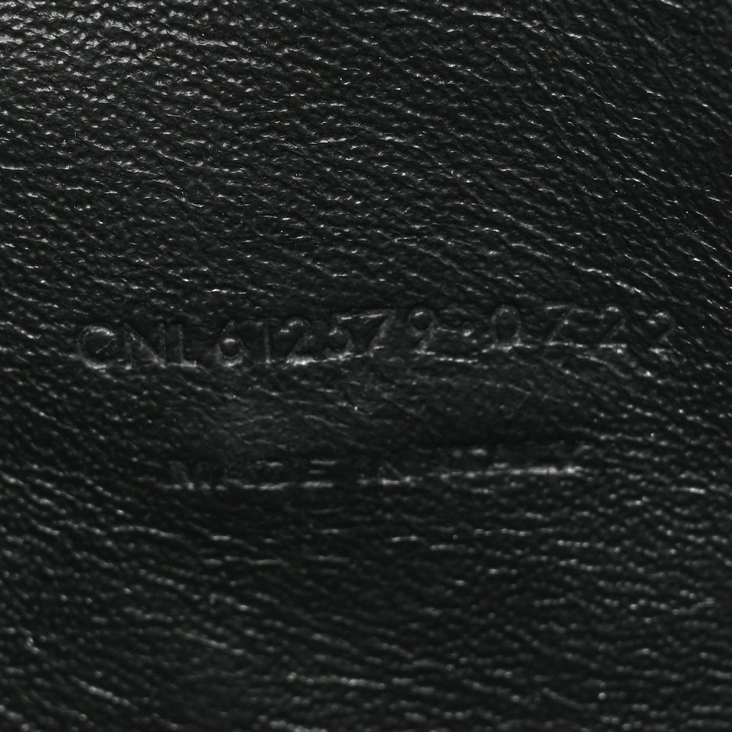 Grain De Poudre Matelasse Monogram Mini Lou Camera Bag Black