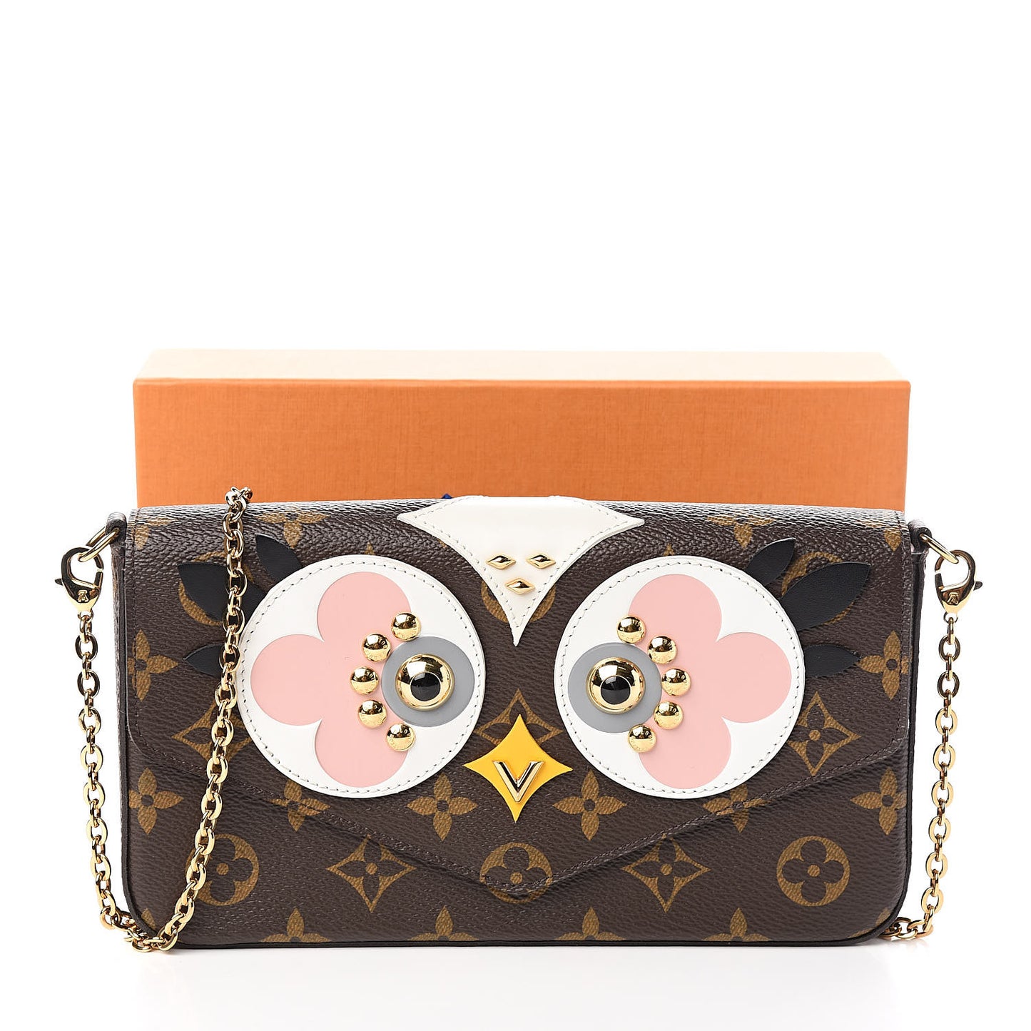 Monogram Lovely Birds Pochette Felicie Chain Wallet