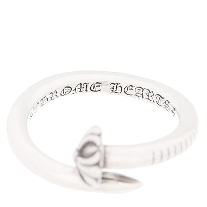Chrome Hearts Sterling Silver Cross Ball Nail Ring 60 9 5 of 7