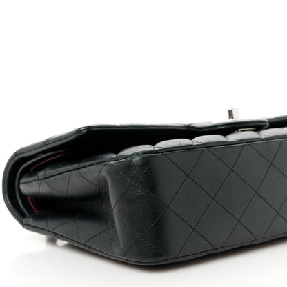 Chanel Lambskin Quilted Medium Double Flap Black 10 of 12