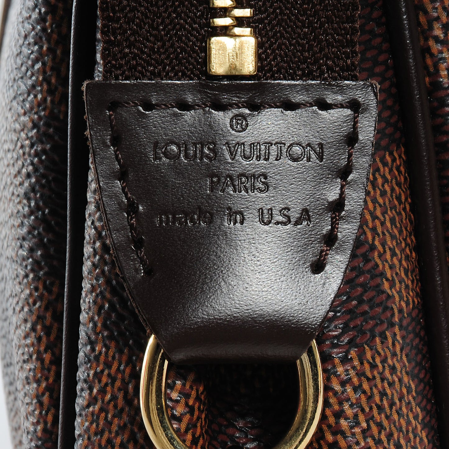 Damier Ebene Eva Clutch