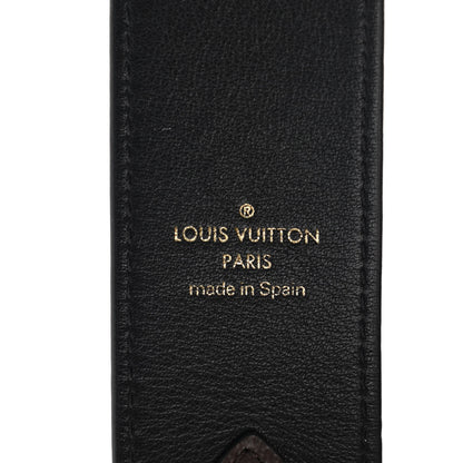 Louis Vuitton Monogram Bandouliere Shoulder Strap Black 3 of 3