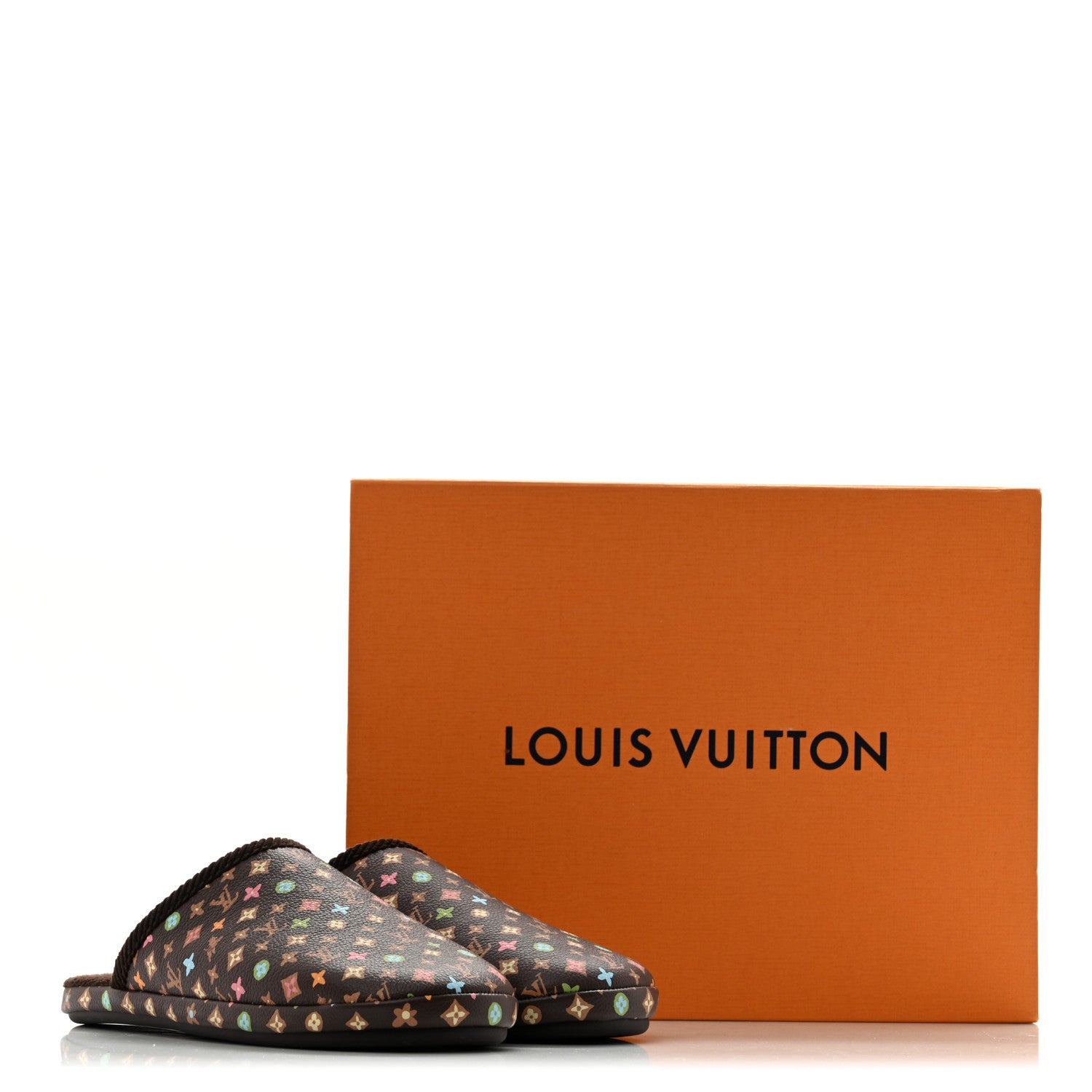 Louis Vuitton X TYLER THE CREATOR Monogram Craggy LV Palace Mens Slippers 8 Mocha 10 of 10