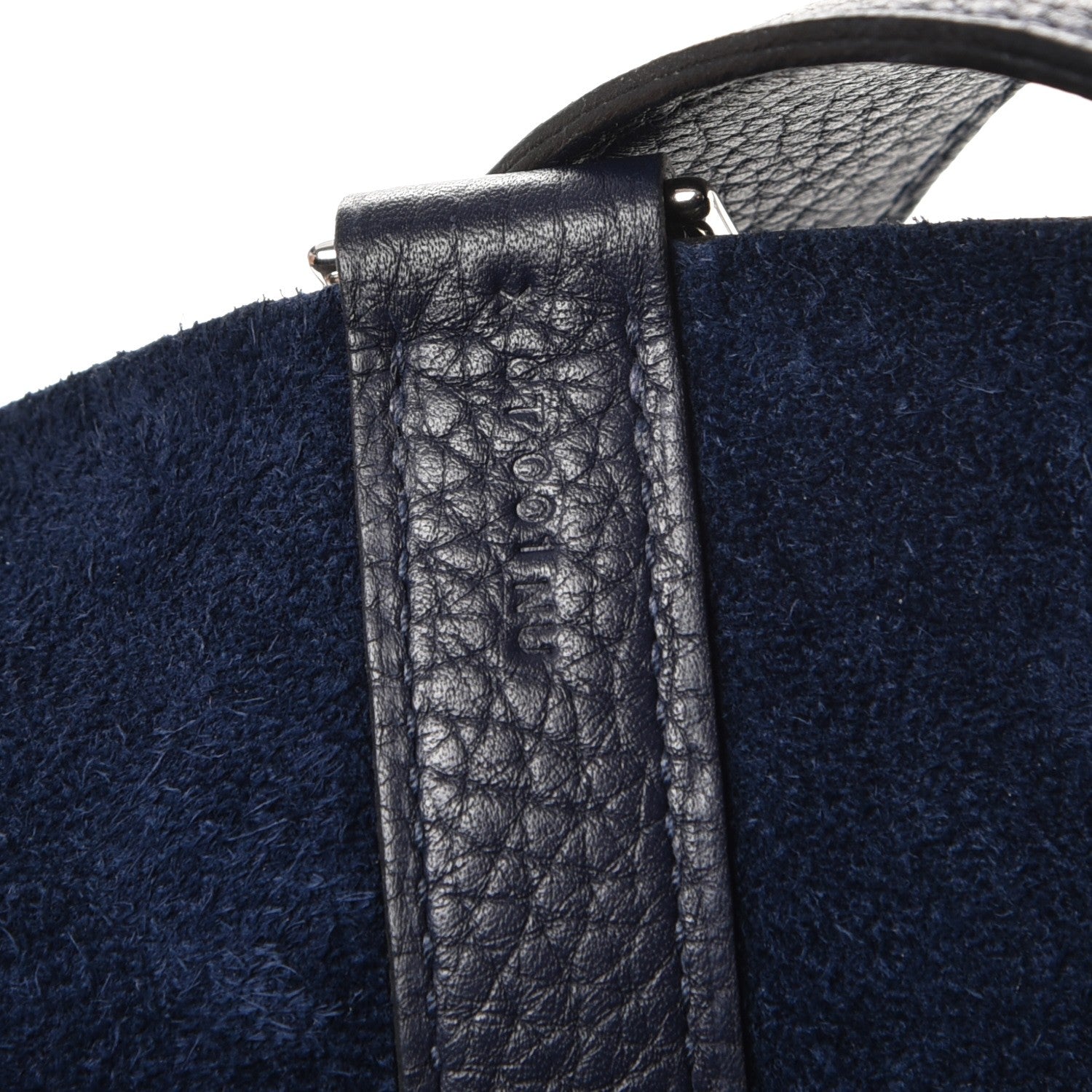 Hermes Taurillon Clemence Picotin Lock 26 GM Bleu Nuit 7 of 8