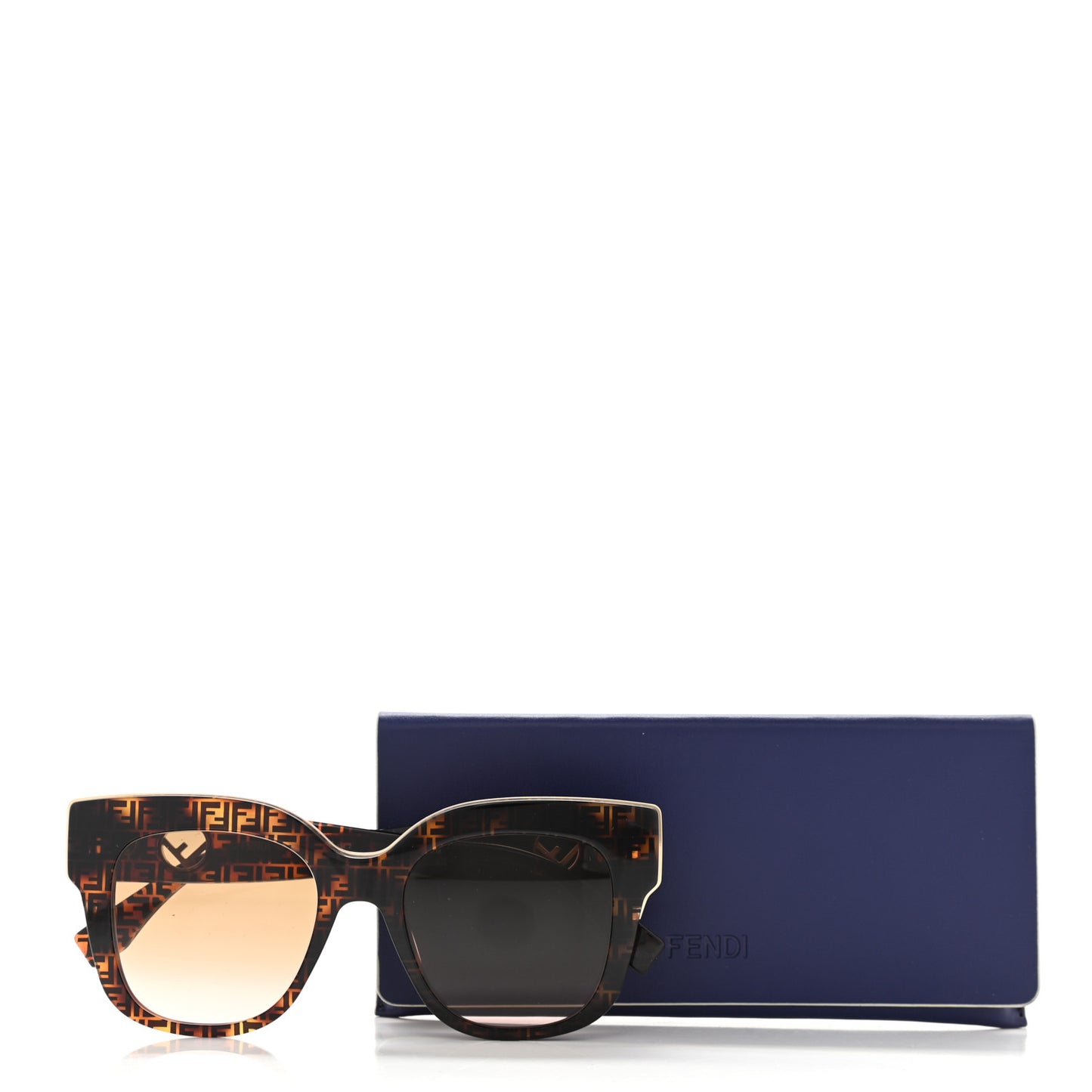 Acetate F is Fendi FF Sunglasses 0359/S Tortoise Camouflage
