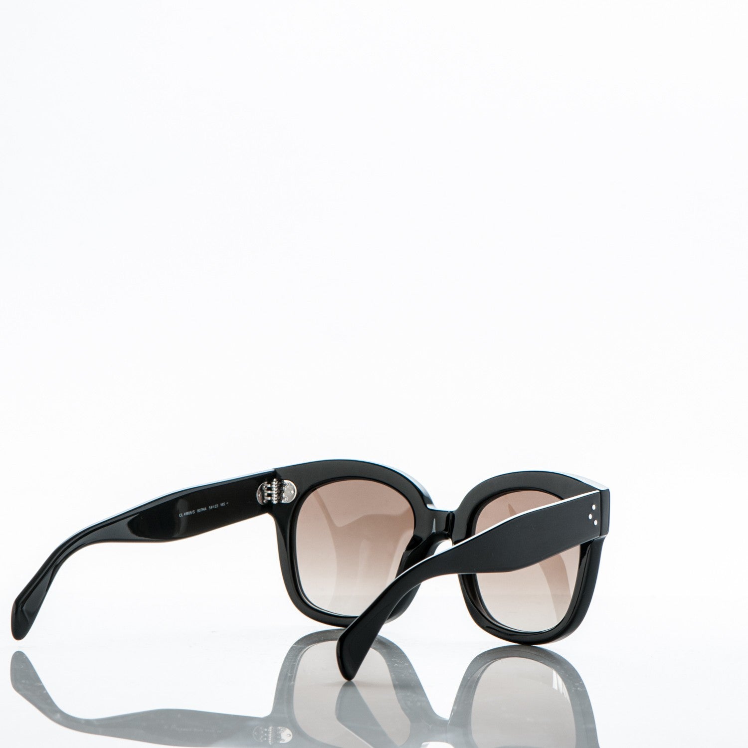Celine New Audrey Sunglasses CL 41805/S Black 4 of 6