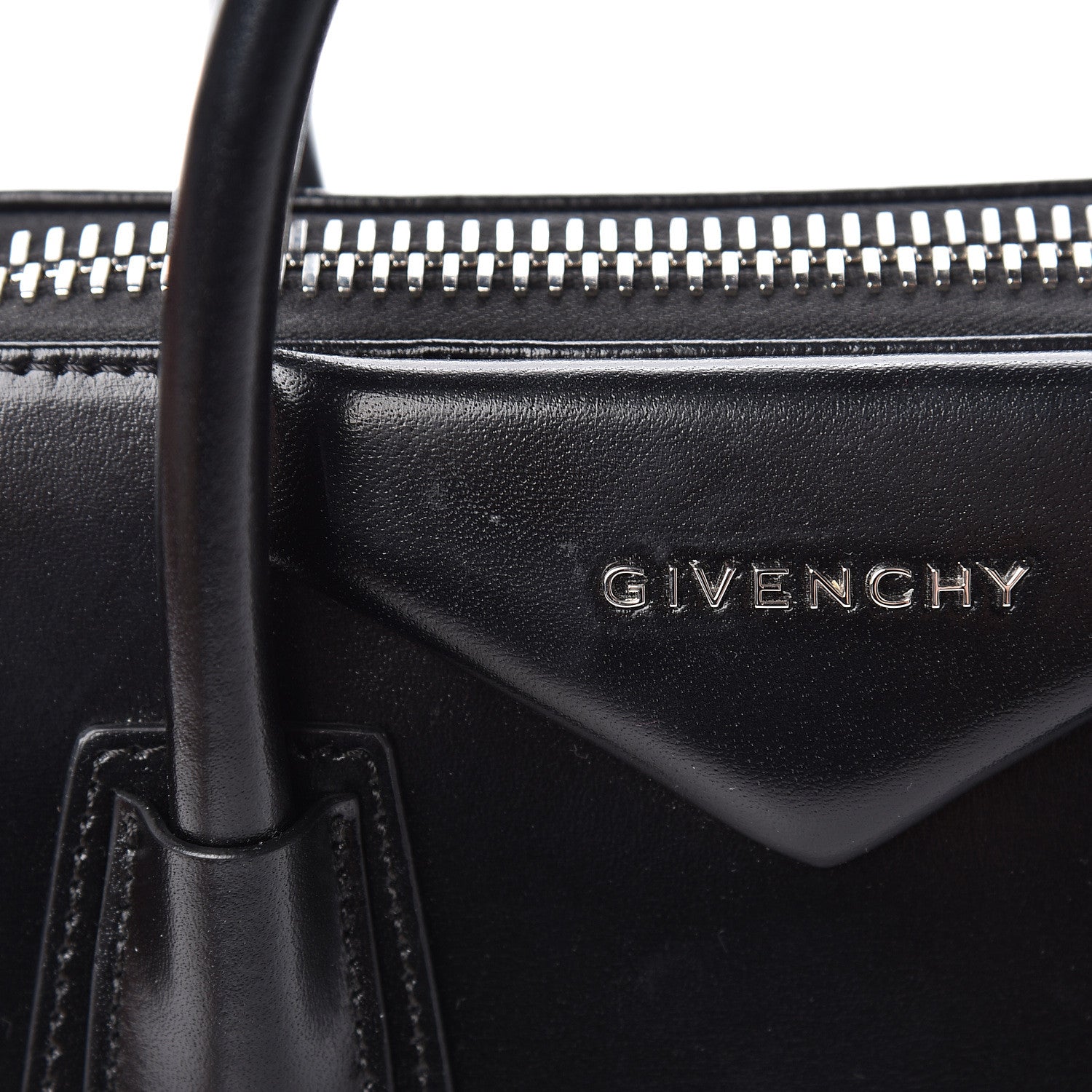 Givenchy Shiny Lord Calfskin Small Antigona Black 11 of 12