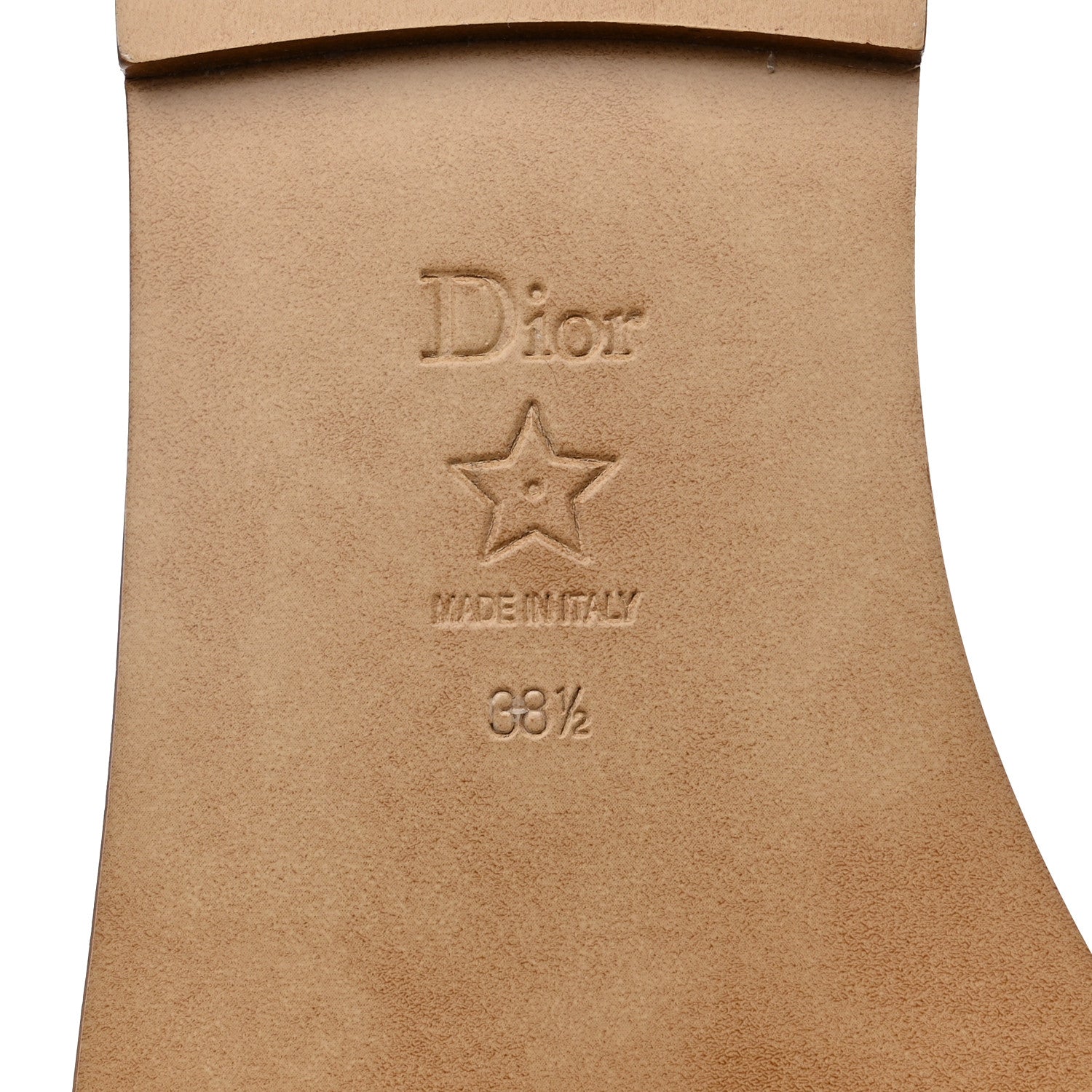 Christian Dior Calfskin Raffia Dioriviera D-Lane Flat Slide