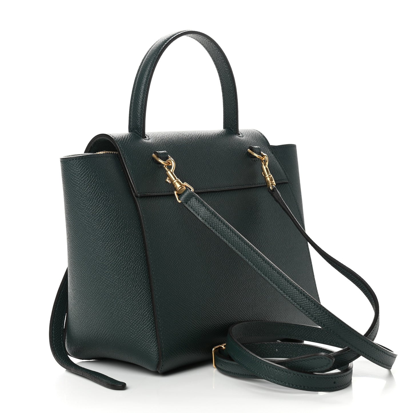 Grained Calfskin Nano Belt Bag Amazone