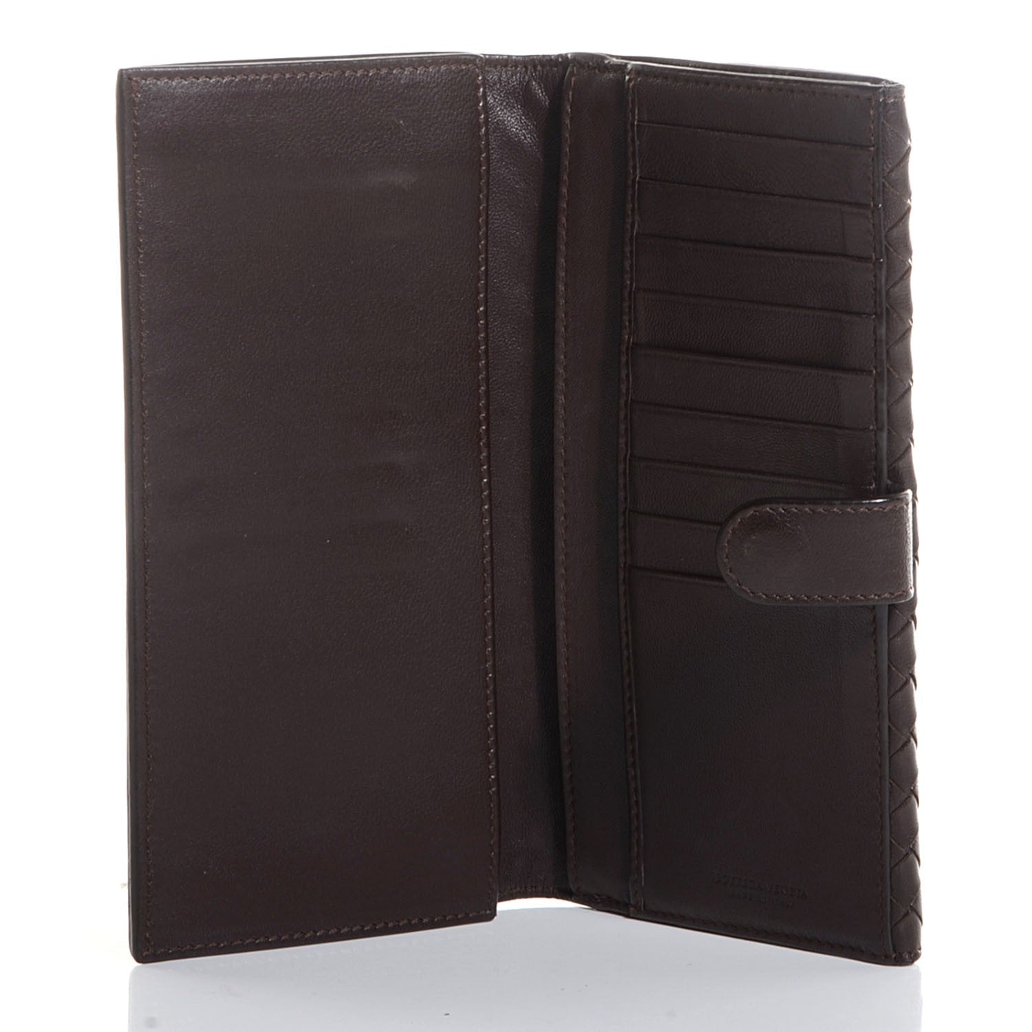 Bottega Veneta Nappa Intrecciato Continental Wallet Ebano 5 of 8