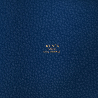 Hermes Taurillon Clemence Picotin Lock 18 PM Mykonos 6 of 10