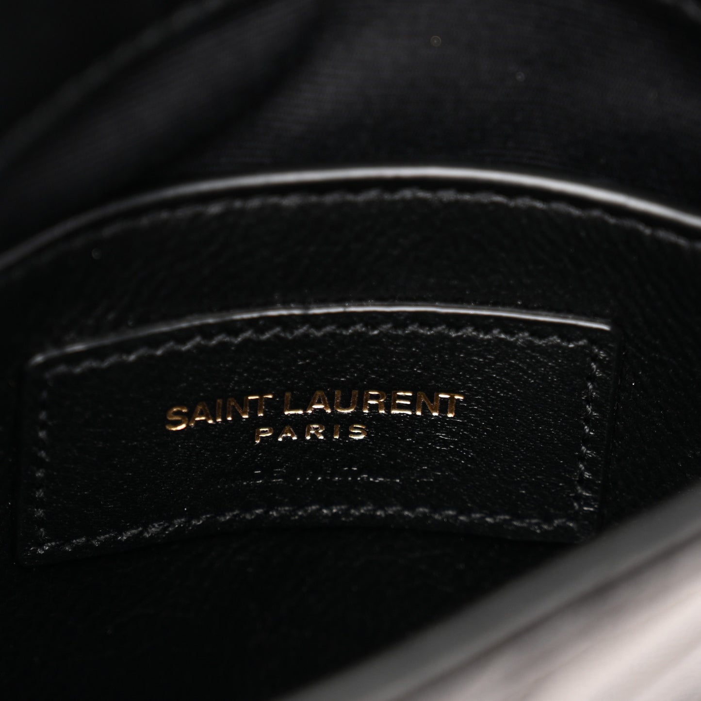 Lambskin Quilted Double Flap Bag Black