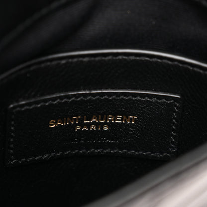 Saint Laurent Lambskin Quilted Double Flap Bag Black 6 of 13