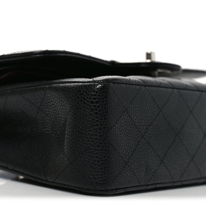 Chanel Caviar Quilted Small Double Flap Black 8 of 9