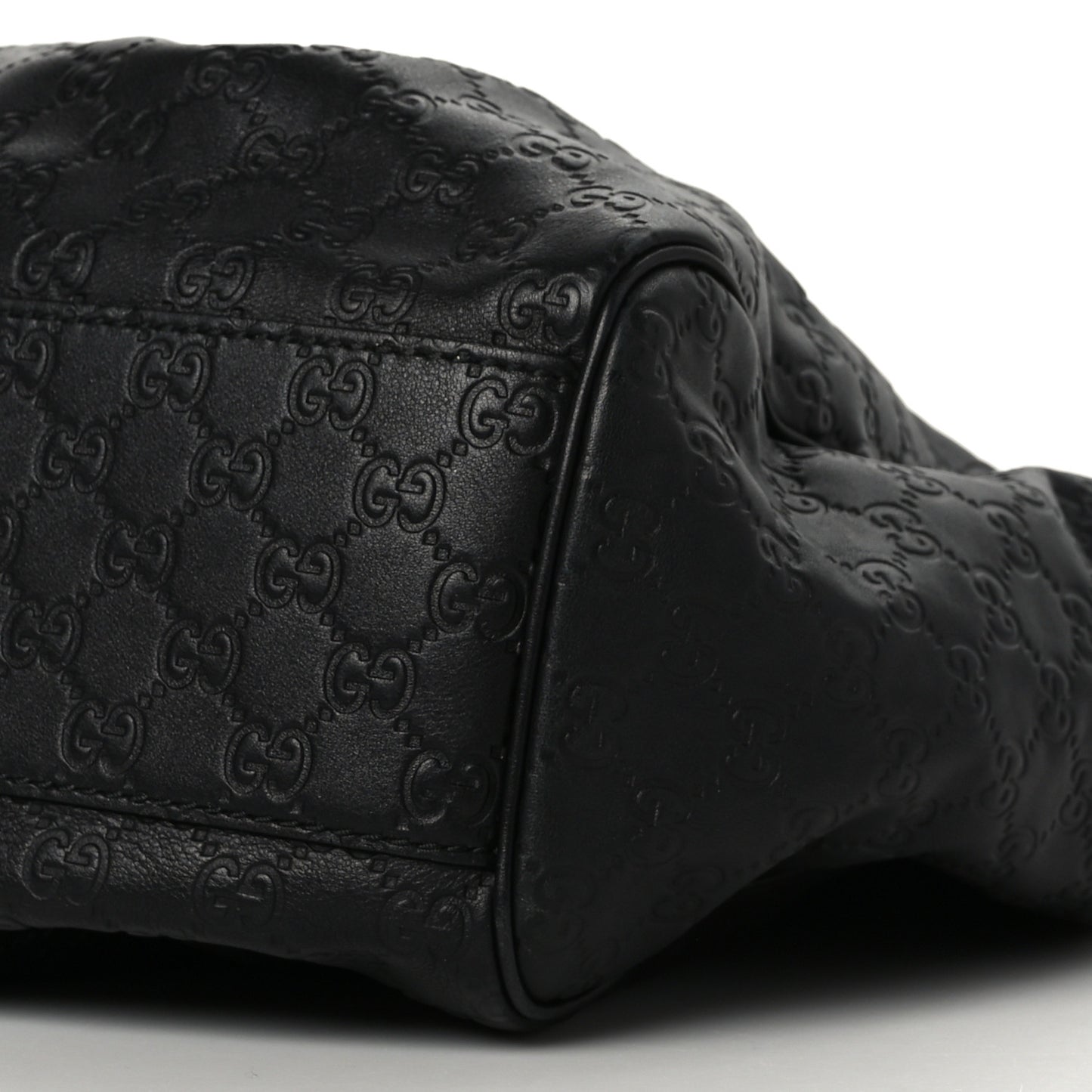 Guccissima Large Sukey Tote Black