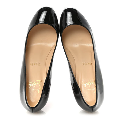 Christian Louboutin Patent Dirditta 130 Platform Pumps 37 Black 2 of 9