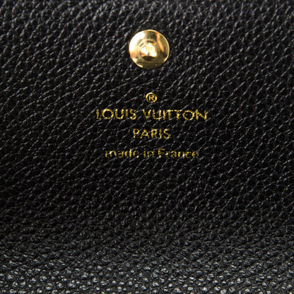 Louis Vuitton Empreinte Pont-Neuf Compact Wallet Black 6 of 6