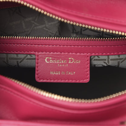 Christian Dior Lambskin Cannage Large Lady Dior Pink 6 of 14