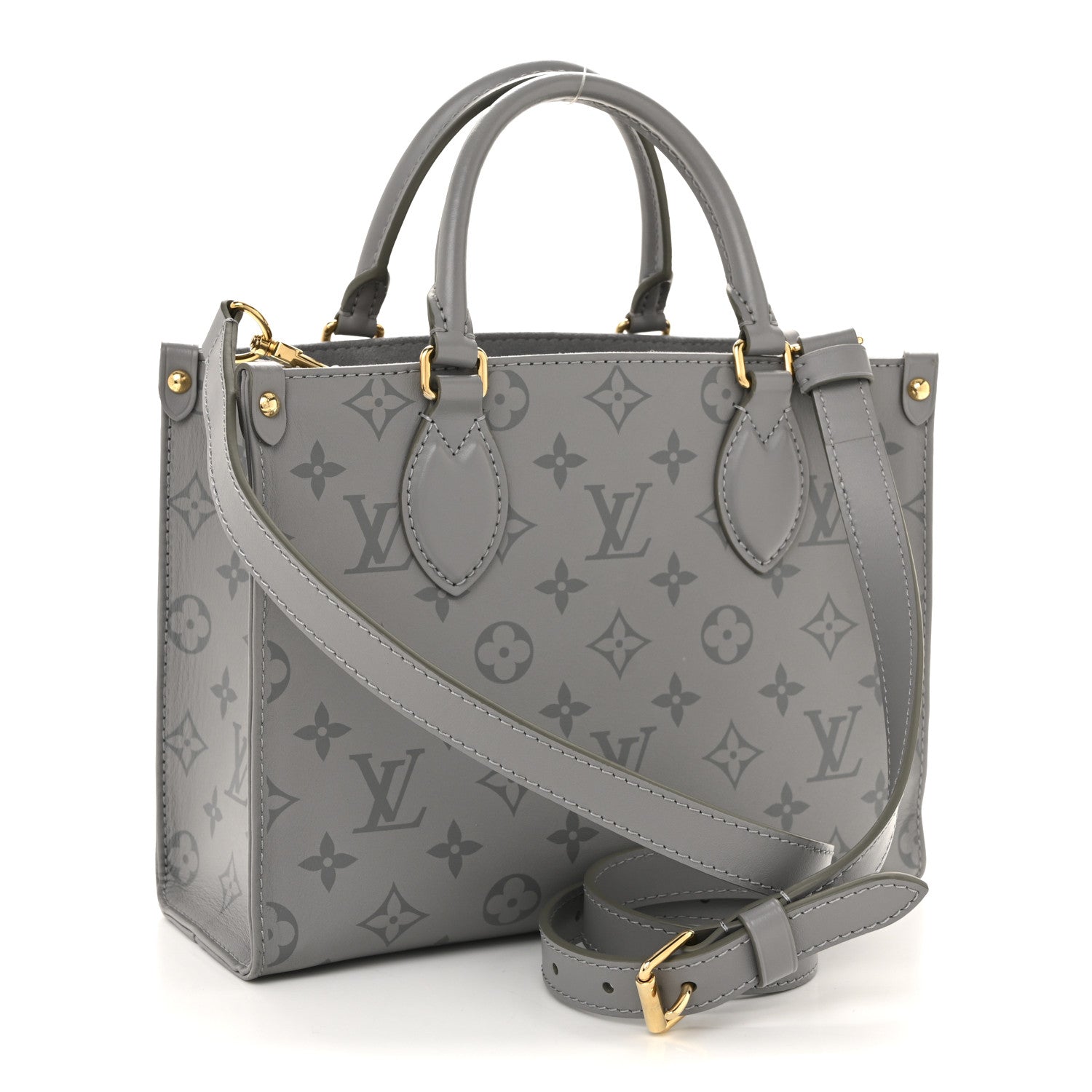 Louis Vuitton Monogram Ink Onthego PM Trianon Gray 3 of 10