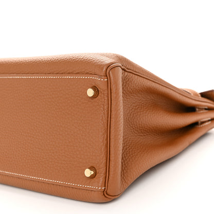 Hermes Togo Kelly Retourne 35 Gold 10 of 13